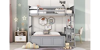 Streamdale Full Over Bunk Bed With Desk