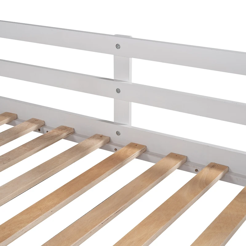 Streamdale Twin-Over-Twin Bunk Bed With Twin Trundle And 3 Storage Stairs