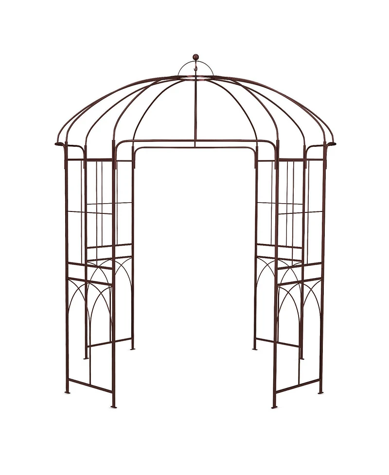 Slickblue 8.4 x 7 Feet Wide Birdcage Shape Garden Arbor