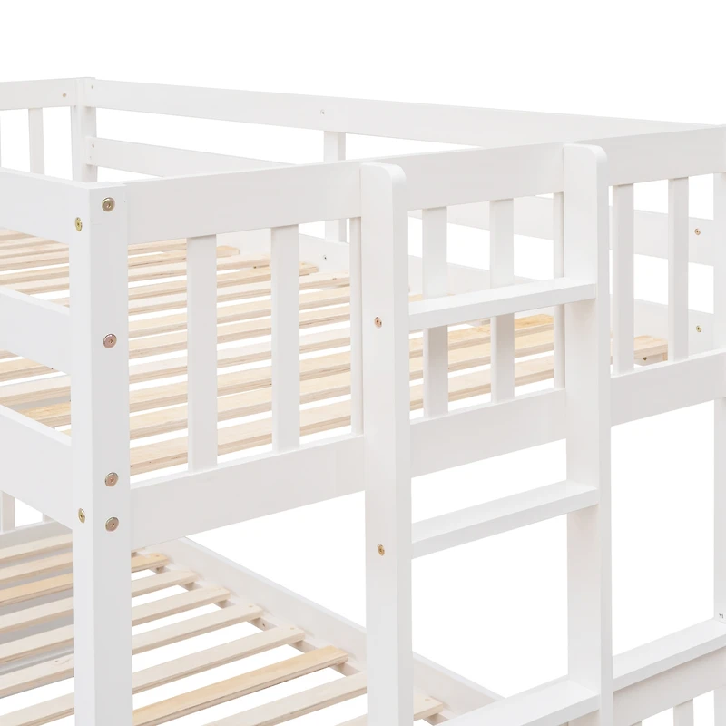 Streamdale Twin-Over-Full Bunk with Trundle & Drawers
