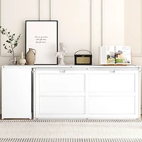 Streamdale Queen Murphy Bed With Rotatable Desk