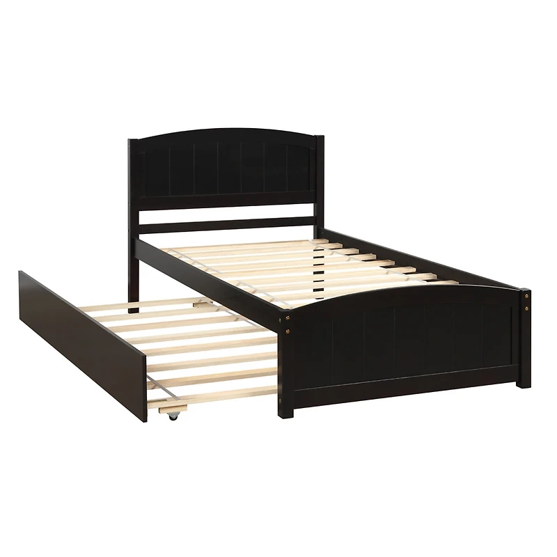 Streamdale Twin Platform Bed With Trundle