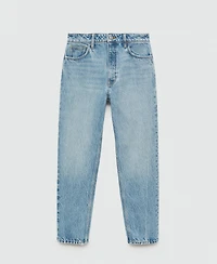 Mango Women's Mom High Rise Jeans