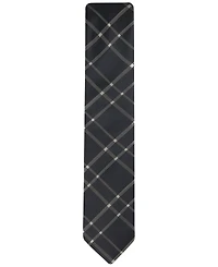 Calvin Klein Men's Stitch Plaid Tie