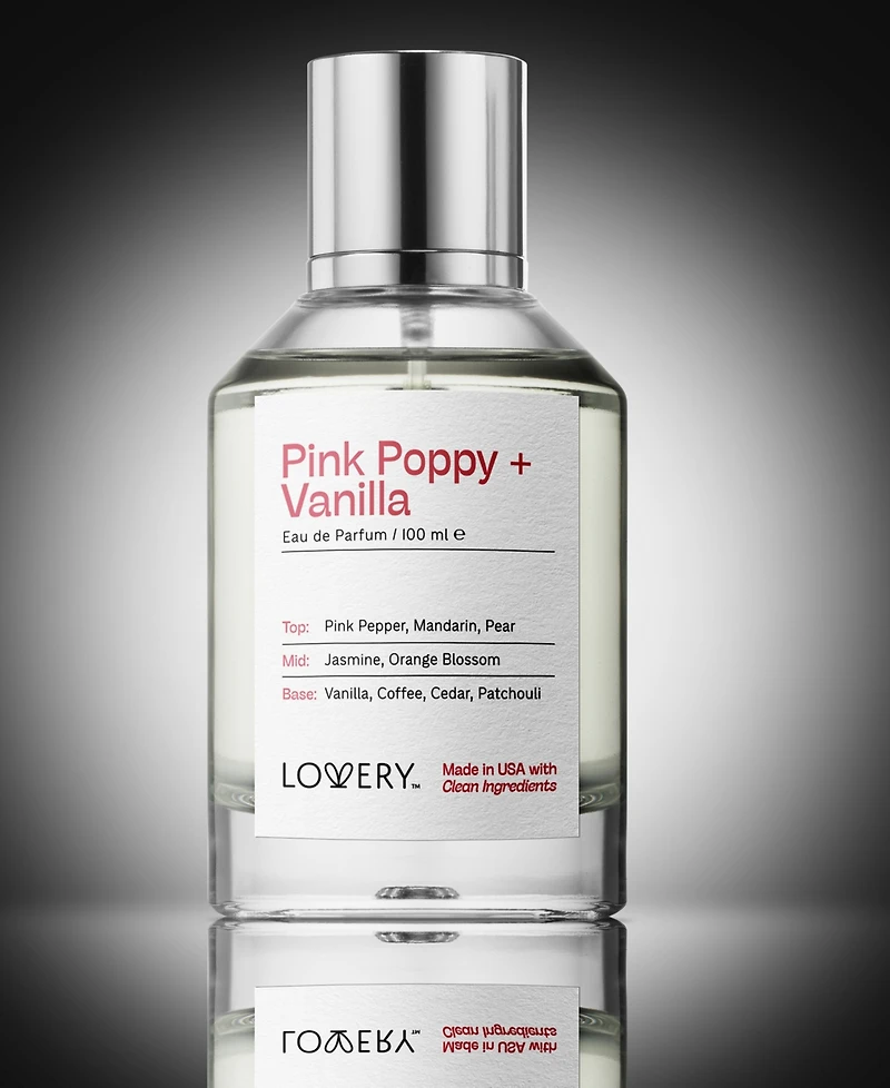 Lovery Pink Poppy + Vanilla Eau de Parfum Spray, 3.4 oz.