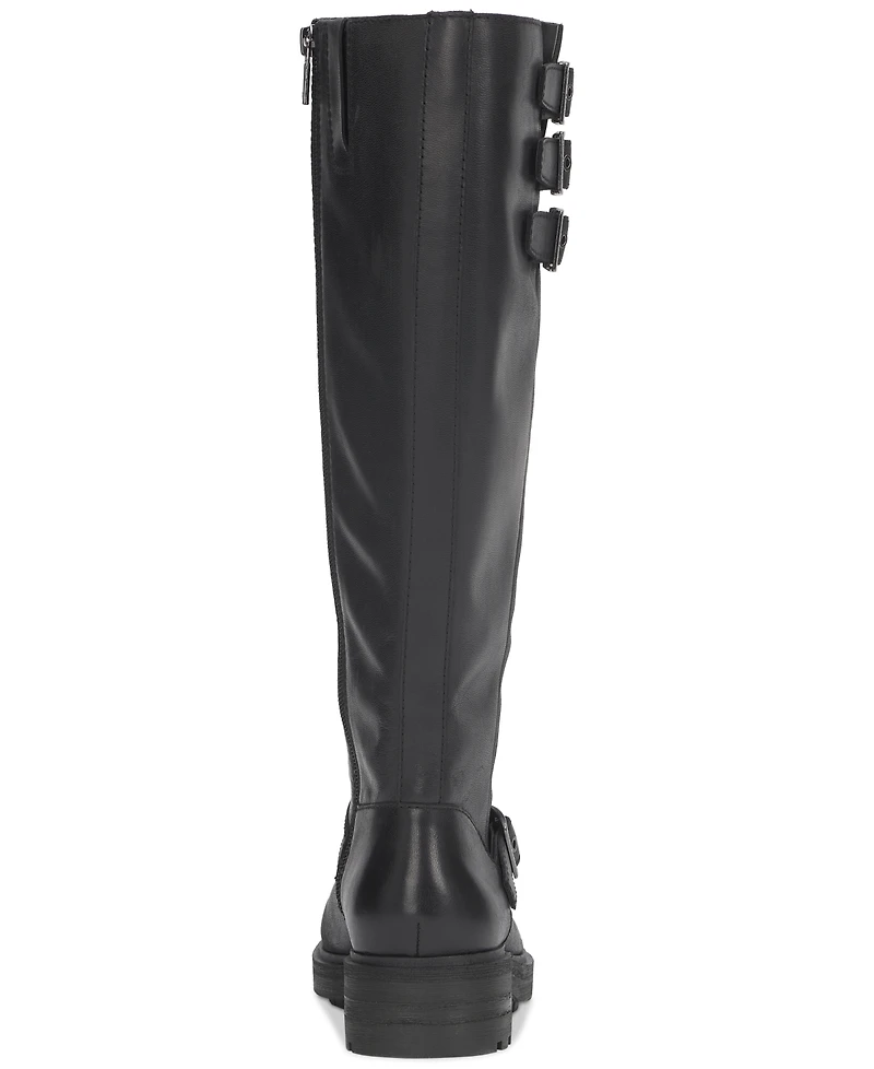 Lucky Brand Women's Citere Buckle Tall Riding Boots