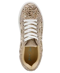 Betsey Johnson Women's Reily Rhinestone Platform Sneakers