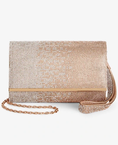 I.n.c. International Concepts Caitlinn Crystal Ombre Mini Clutch Crossbody, Created for Macy's