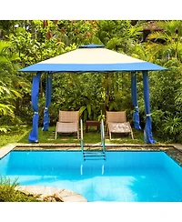 Slickblue 13 Feet x Pop Up Canopy Tent Instant Outdoor Folding Shelter