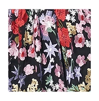 Bebe Women's Floral Embroidered Two Piece Set
