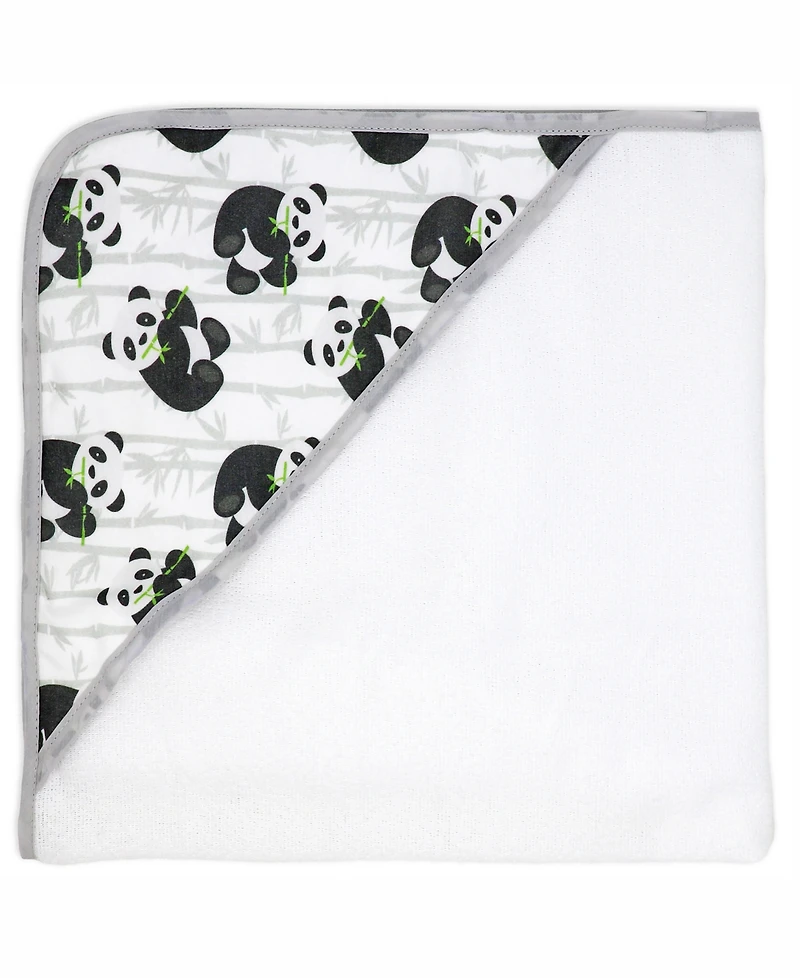 Tendertyme Baby Boys and Girls 8 Piece Hooded Bath Towel Wash Cloth Set