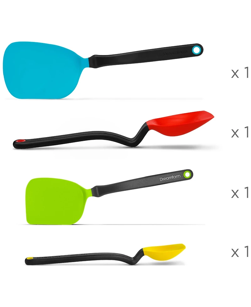 Dreamfarm 4 Piece Essential Kitchen Utensil Set