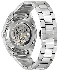 Bulova Men's Automatic Surveyor Stainless Steel Bracelet Watch 41mm
