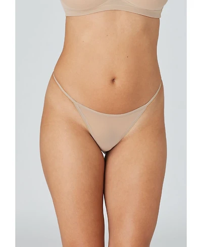 Cuup Women's The String Thong - Mesh