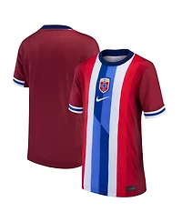 Nike Big Boys and Girls Red Norway National Team 2024 Home Replica Blank Jersey