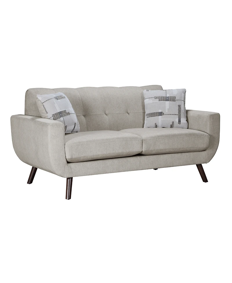 Homelegance White Label Lafael 70" Love Seat
