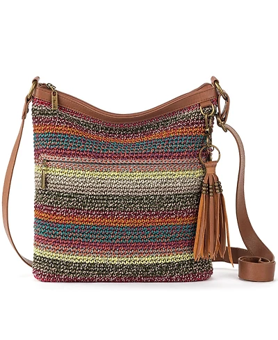 The Sak Women's Lucia Crochet Crossbody Bag