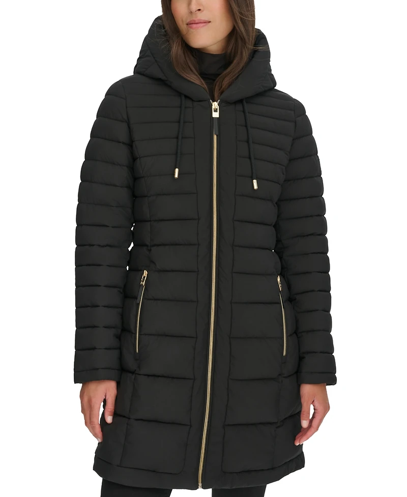 Tommy Hilfiger Women's Hooded Packable Puffer Coat