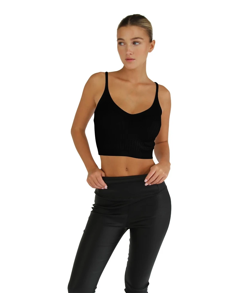 Belle & Bloom Women's All I Need Knit Crop