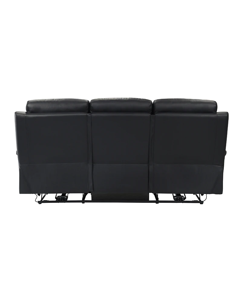 Homelegance White Label Rittman 87" Power Double Reclining Sofa