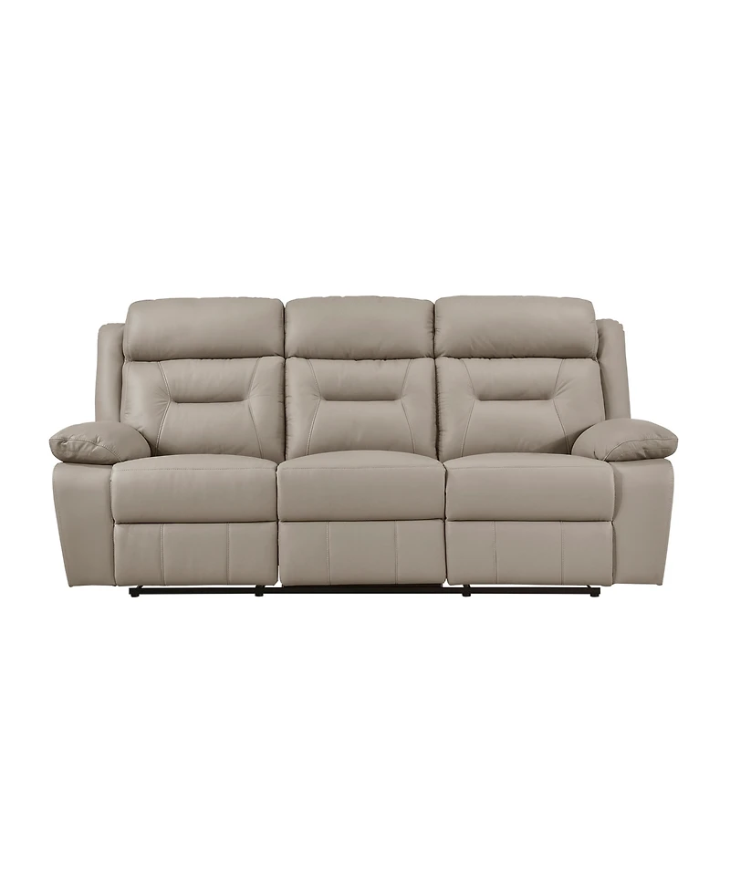 Homelegance White Label Corvallis 87" Double Reclining Sofa