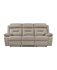 Homelegance White Label Corvallis 87" Double Reclining Sofa