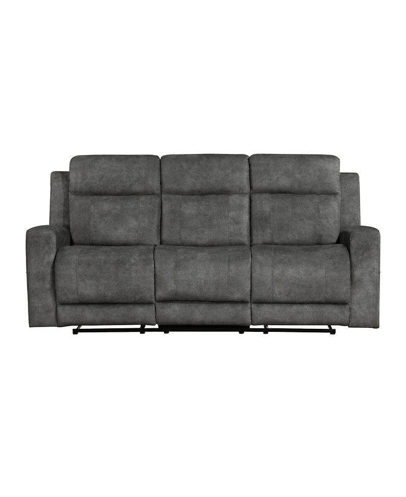 Homelegance White Label Pagosa 80" Double Reclining Sofa
