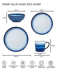 Blue Haze Dinner Plate