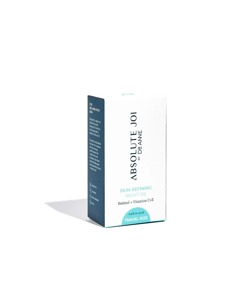 AbsoluteJOI by Dr. Anne Retinol Plus Vitamin C Skin Refining Night Oil for Travel, 15ml