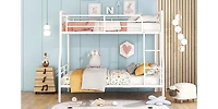 Streamdale Full Xl Over Queen Metal Bunk Bed