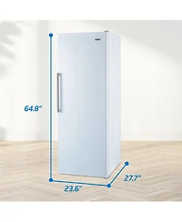 Commercial Cool 10.8 Cu.Ft. Upright Freezer - White