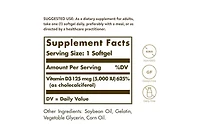 Solgar Vitamin D3 (Cholecalciferol), 5000 Iu, 100 S Gels