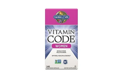 Garden of Life Vitamin Code, Women's Formula 240 Caps
