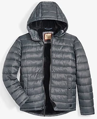 Hawke & Co. Men's Sherpa Lined Hooded Puffer Jacket