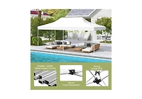 Slickblue 10 x 20 Ft Pop-up Canopy Tent with Carrying Bag