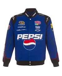 Jh Design Men's Royal Jeff Gordon Pepsi Full-Snap Twill Uniform Jacket