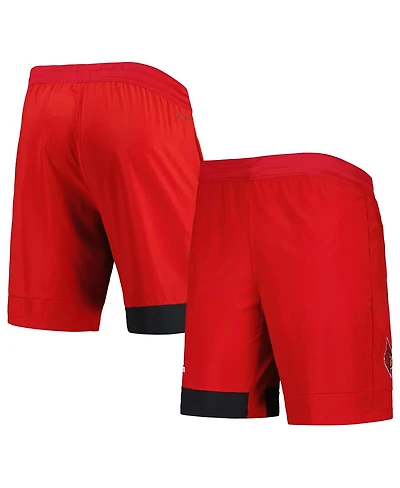 Adidas Men's Red Louisville Cardinals Aeroready Training Shorts