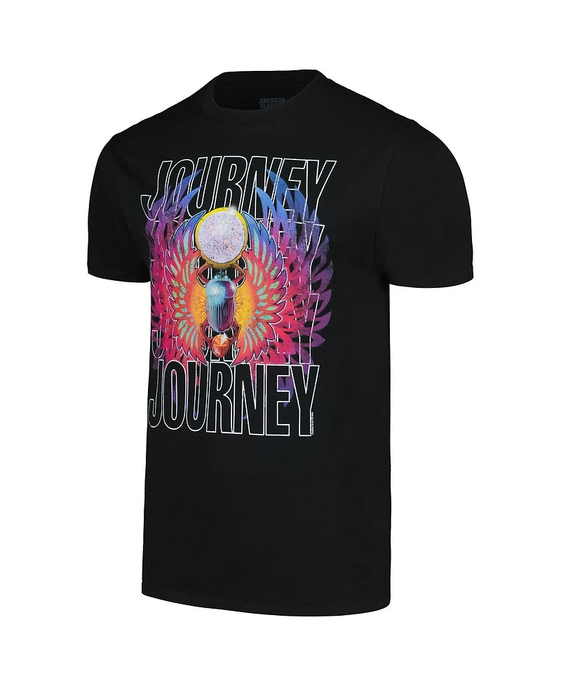 American Classics Men's and Women's Black Journey Gradiant Scarab Graphic T-Shirt