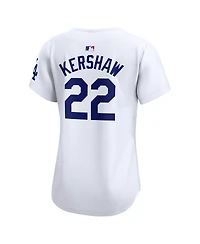 Nike Women's Clayton Kershaw White Los Angeles Dodgers Home Limited Player Jersey