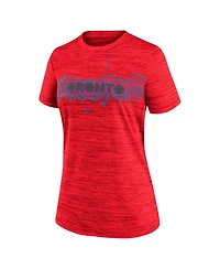 Nike Women's Red Toronto Blue Jays 2024 City Connect Velocity Performance Practice T-Shirt