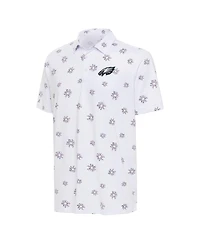 Antigua Men's White Philadelphia Eagles Fireworks Polo
