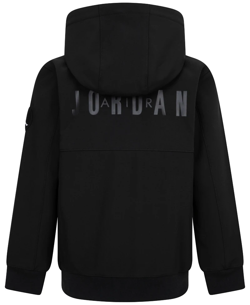 Jordan Big Boys Soft Shell Hooded Jacket