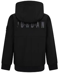 Jordan Big Boys Soft Shell Hooded Jacket