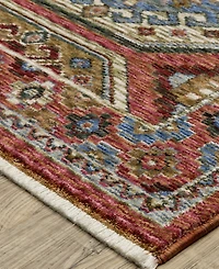 Oriental Weavers Hastings HA05R 7'10x10'10 Area Rug