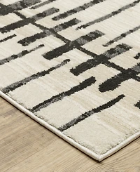 Oriental Weavers Raylan RAY11 2'3x7'6 Runner Area Rug