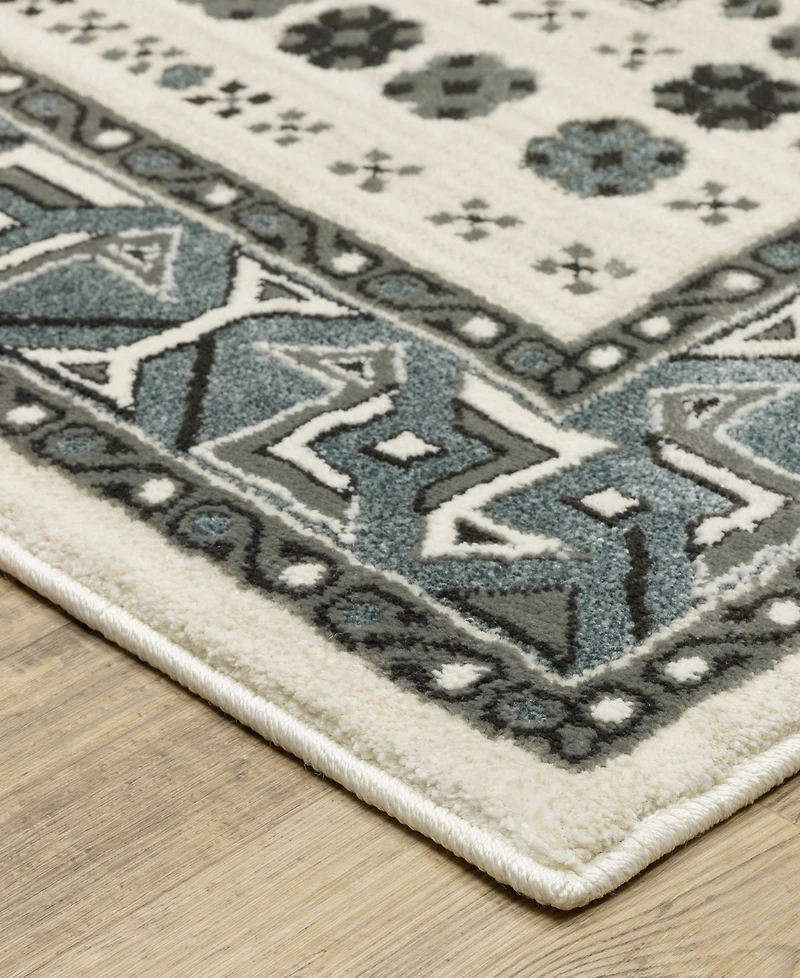 Oriental Weavers Raylan RAY01 2'3x7'6 Runner Area Rug