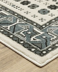 Oriental Weavers Raylan RAY01 2'3x7'6 Runner Area Rug
