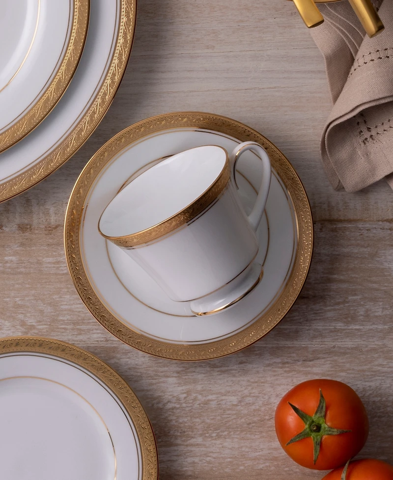 Noritake Crestwood Gold 5-Piece Place Setting, Service for 1