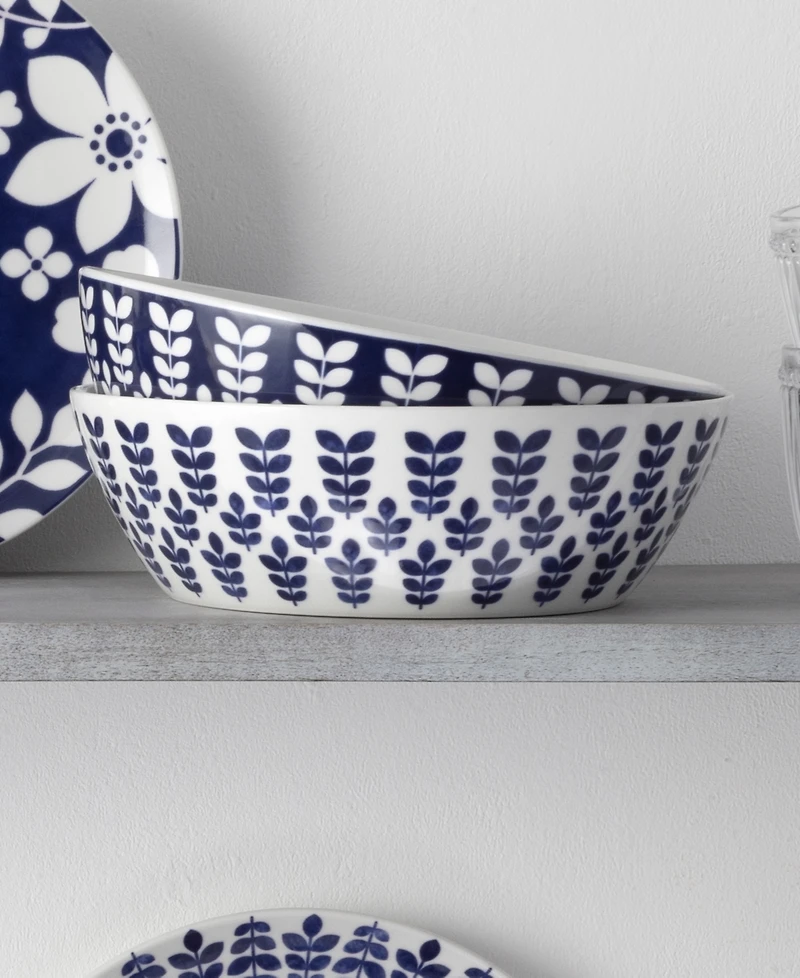 Noritake Sandefjord Porcelain Round Vegetable Bowl