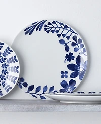 Noritake Sandefjord Set of 4 Coupe Dinner Plates 11"